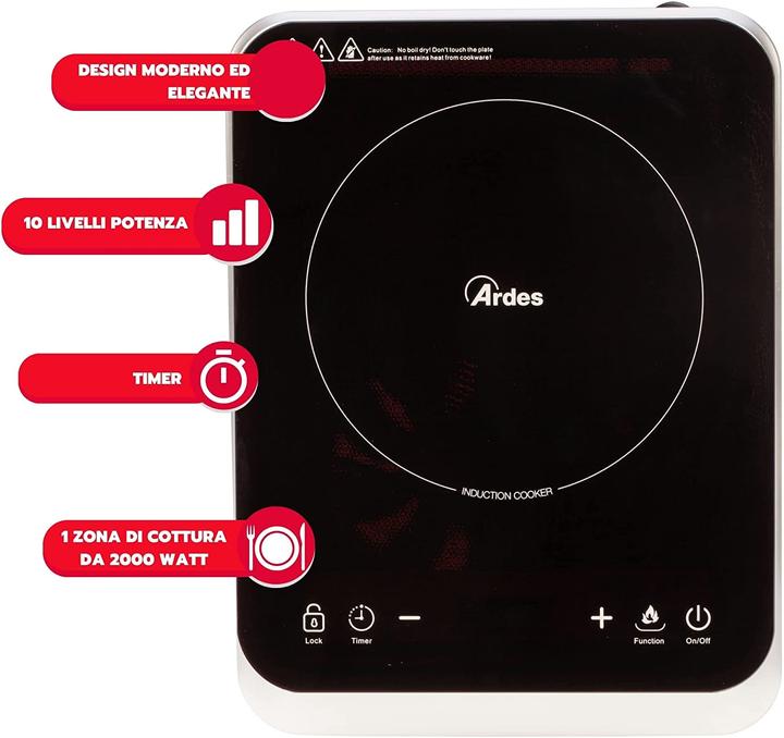 Produktbild Poly Pool AR1F601 Elektroherd, Kookie One