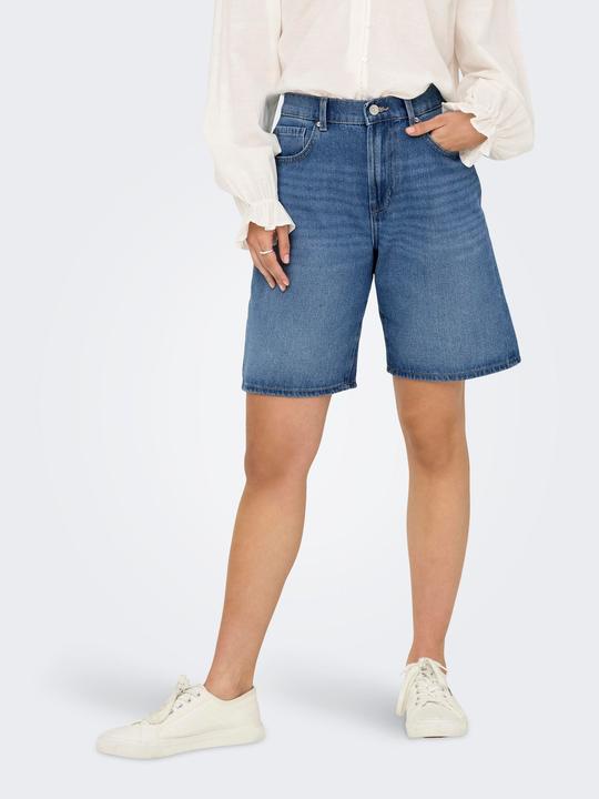 Actual product image Only ONLHOPE Hohe Taille Weiter Beinschnitt Jeans-Shorts Jeans-Shorts (XS)