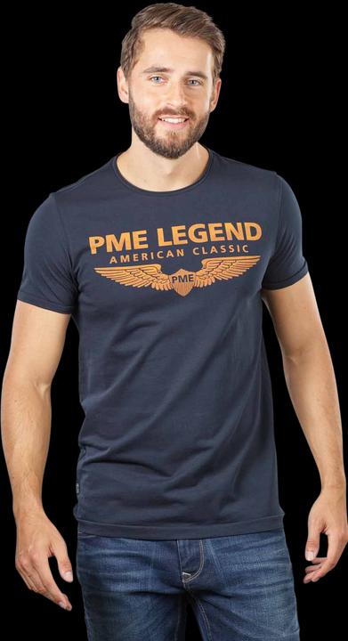 Actual product image Pme Legend T-Shirt Round Neck Printed sky captain (S)