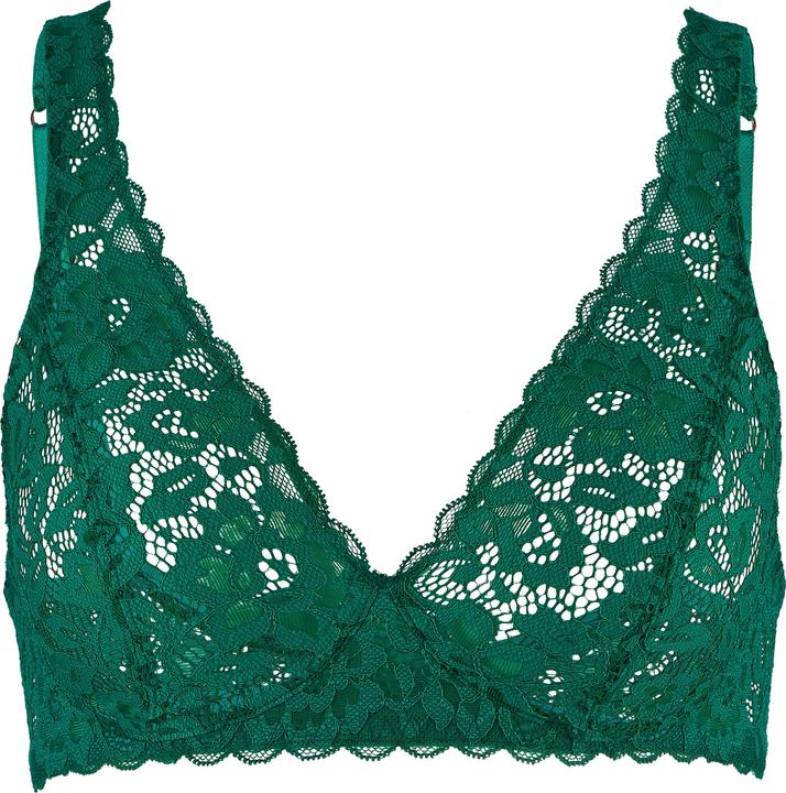 Actual product image Calida BH "Natural Comfort Lace" dunkelgrÃ¼n (Single pack, 75 A)