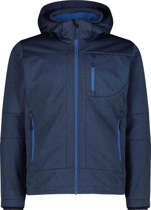 Produktbild CMP Campagnolo Jacket Zip Hood Melange Softshell (54, XXL)