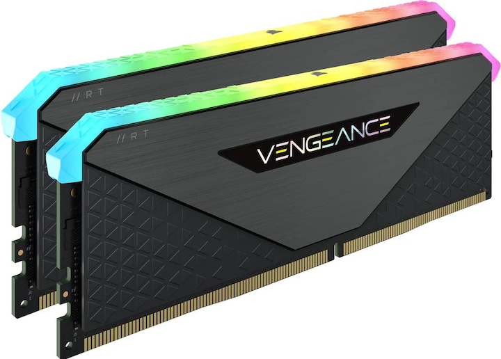 Image du produit Corsair Vengeance RGB RT (2 x 32GB, 3200 MHz, RAM DDR4, DIMM)