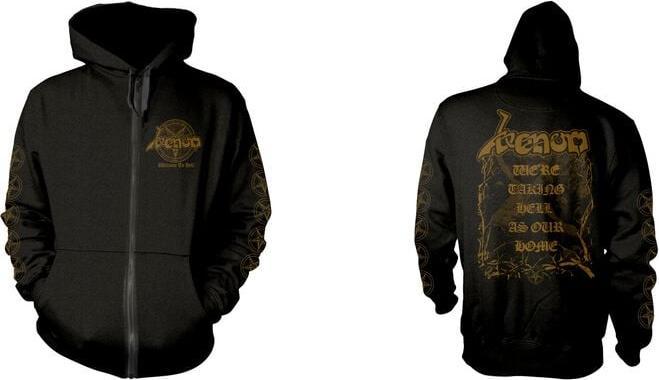 Image du produit Venom Welcome To Hell Gold (Zipper-Hoodie) (L)