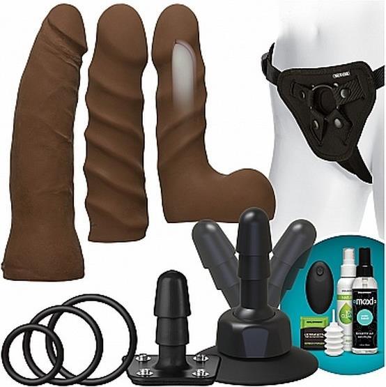 Image du produit Doc Johnson Coffret de démarrage vibrant double densité Chocolat