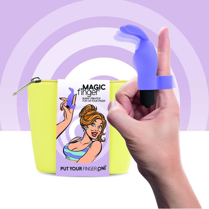 FeelzToys Magische Vinger Vibrator Paars