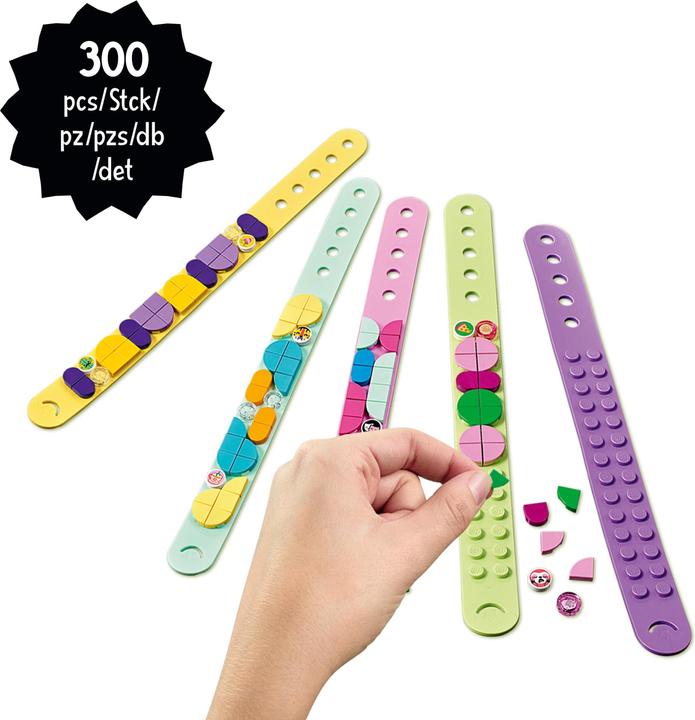 Produktbild LEGO Freundschaftsarmbänder Kreativset (41913, LEGO Dots)