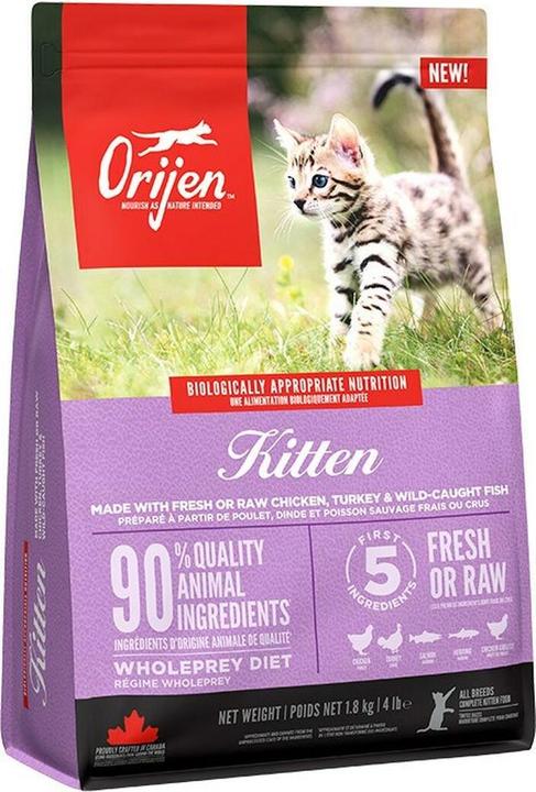 Actual product image Orijen Dry kitten food with chicken (Junior, 1 pcs., 1800 g)