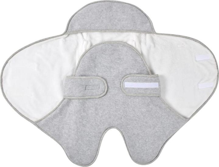 Actual product image Beaba Babynomade double fleece 0-6 M. grey/white