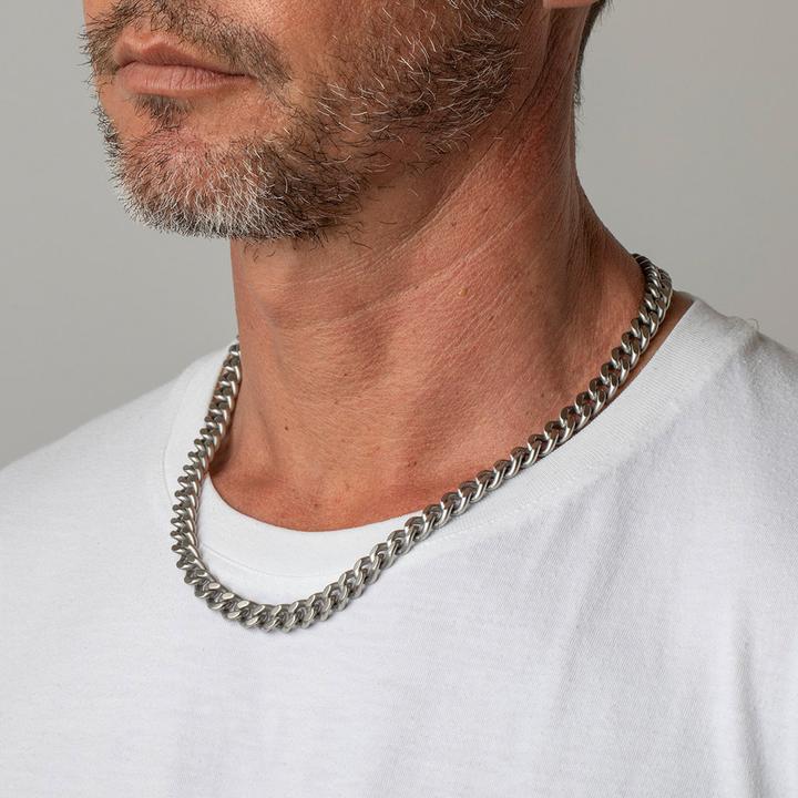 Actual product image Lotus NECKLACE LS2061-1/1 316L STAINLESS STEEL, MEN (Stainless steel)
