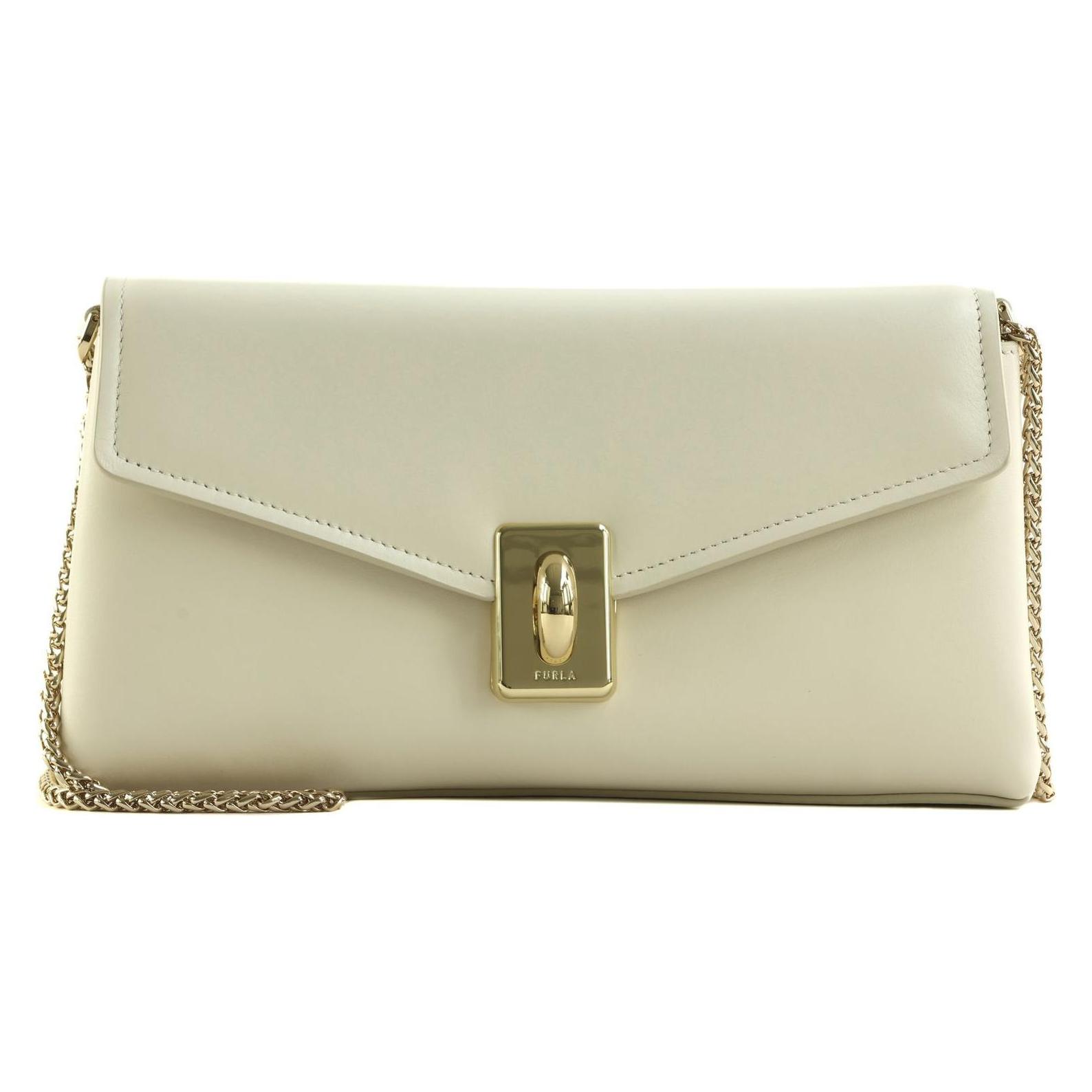 Furla, Damen, Handtasche, Meridiana Crossbody Bag, Beige