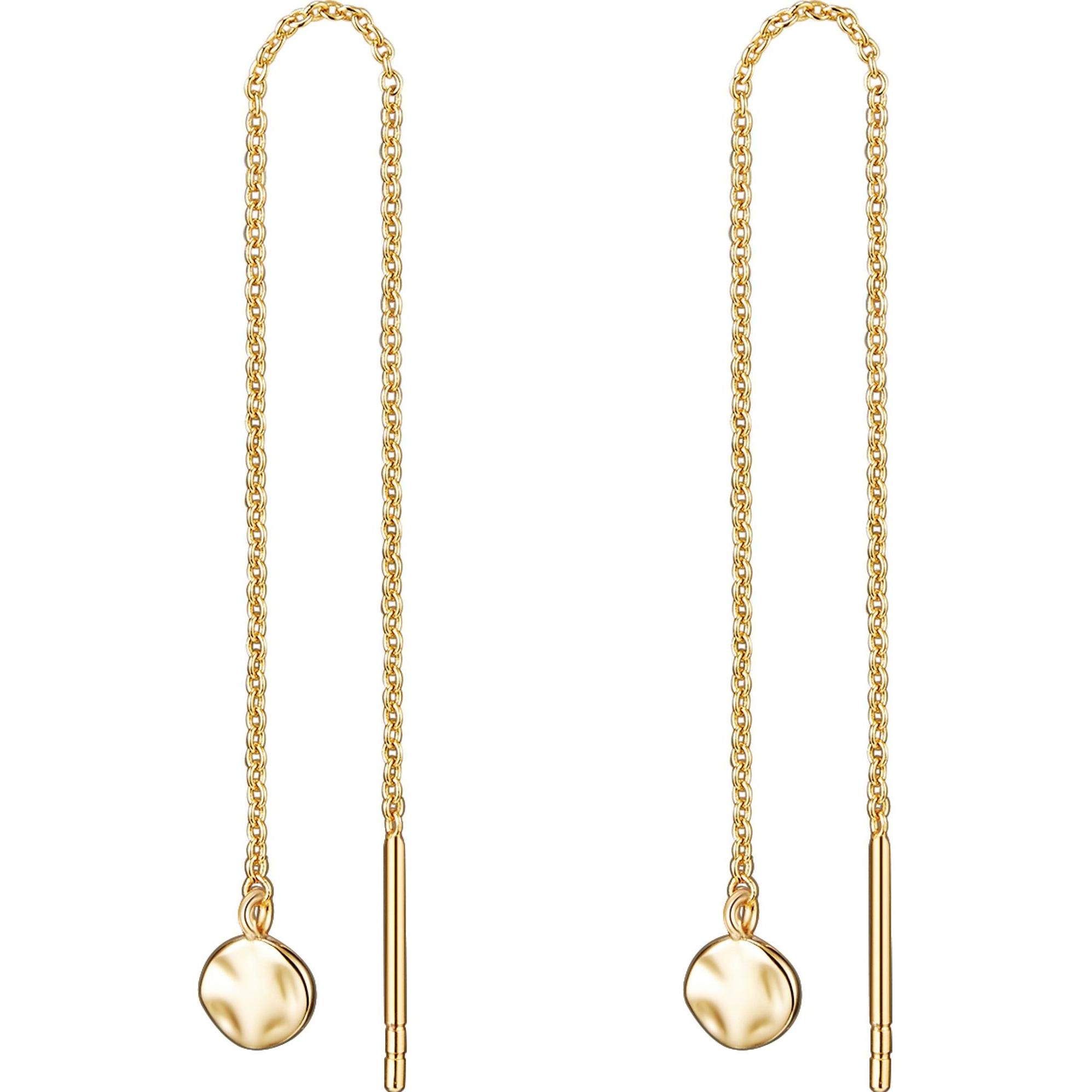 Glanzstücke München, Ohrringe, Damen Sterling Silber gelbgold - 23838, (Sterling Silber)