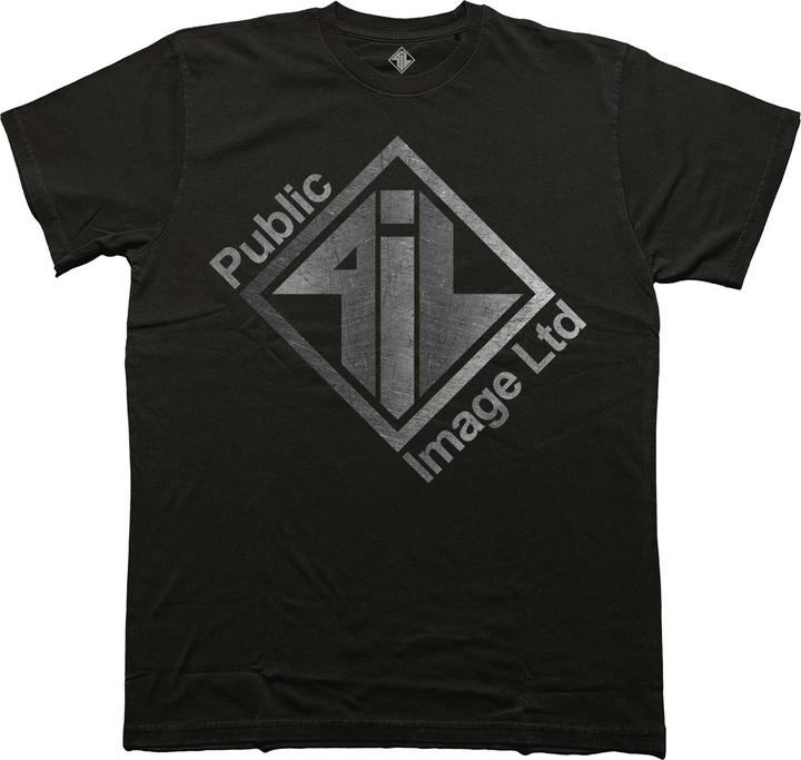 Produktbild Public Image Ltd Brushed Steel Logo & Text (S)