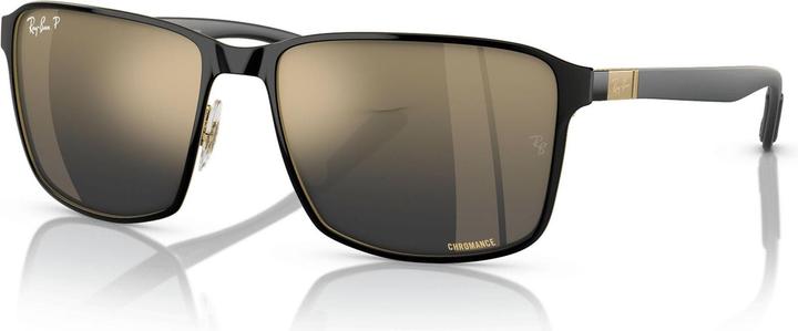 Bleu/Or, Noir sur or