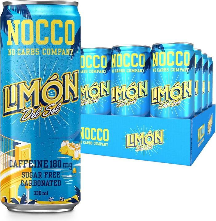 Image du produit Nocco Limón Del Sol (Citron, Thé vert, 24 x)