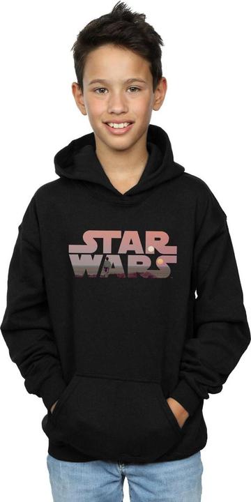 Actual product image Star Wars Boys Tatooine Logo Hoodie (128)