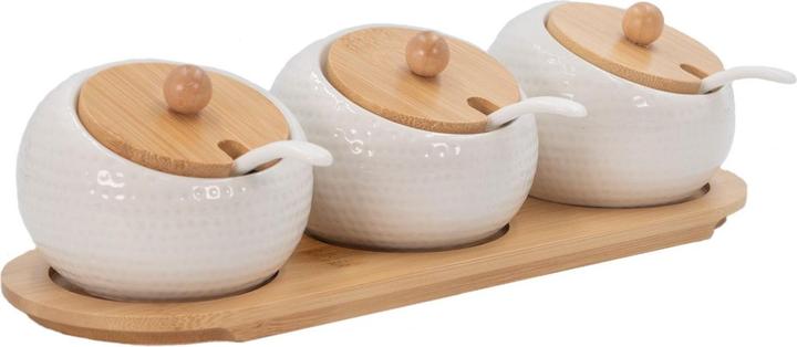 Produktbild Intirilife 3er Set Gewürzdosen, Zuckerdose (0.17 l)