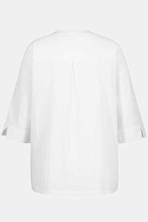 Actual product image Ulla Popken Bubble Texture Blouse (54)