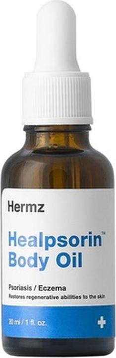 Hermz Dermz Healpsorin Olio Corpo per Psoriasi e Dermatite Atopica 30Ml (Olio corpo, 30 ml)