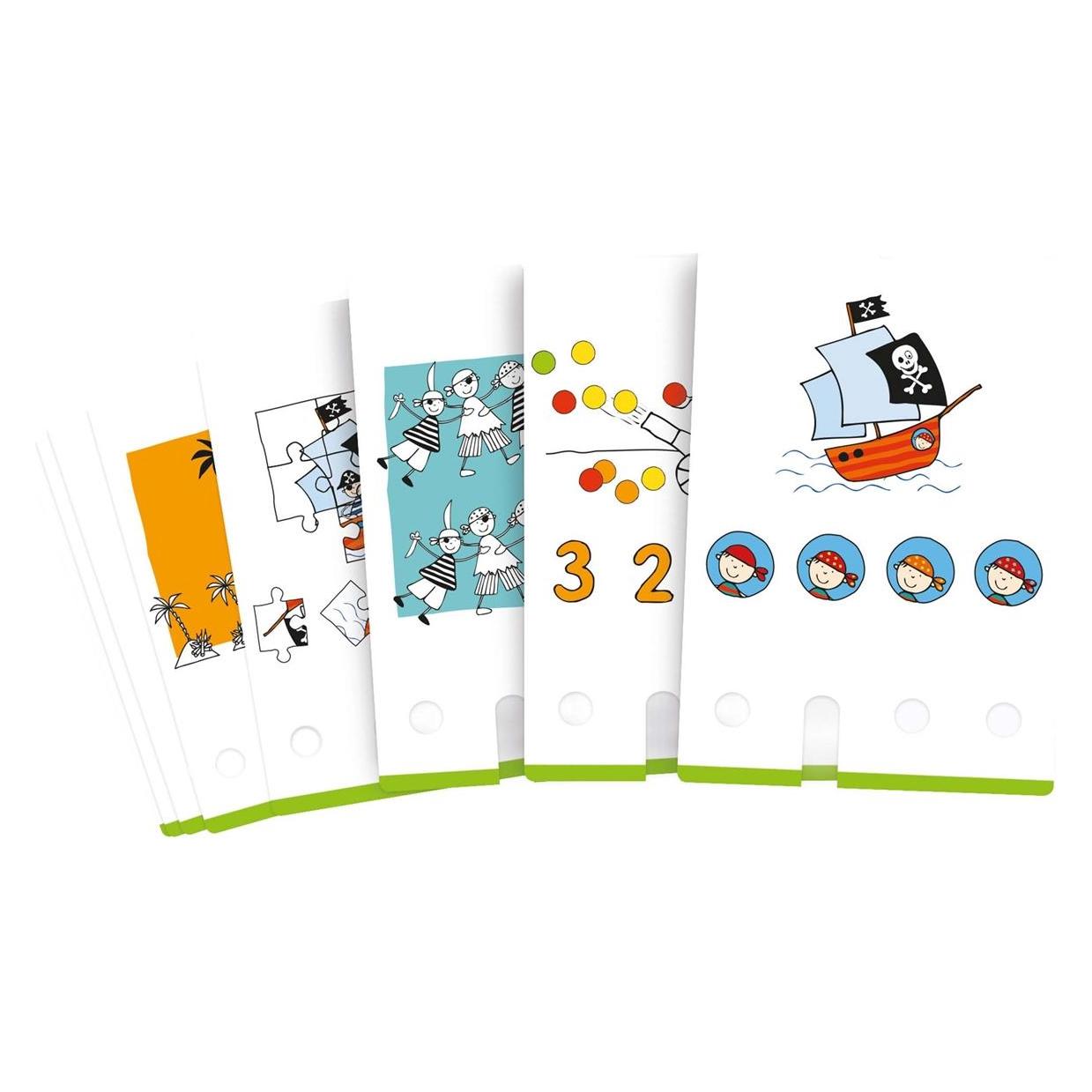 HABA LogiCASE 306127 – Set Di Estensione Natura, Gioco Educativo Dai 6 Anni, 77 Puzzle Logici, Gioco Da Viaggio