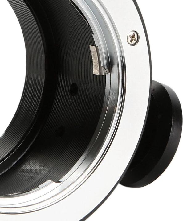 Actual product image K&F Concept High Precision Lens Adapter Mount, MD-NEX (with tripod connector)