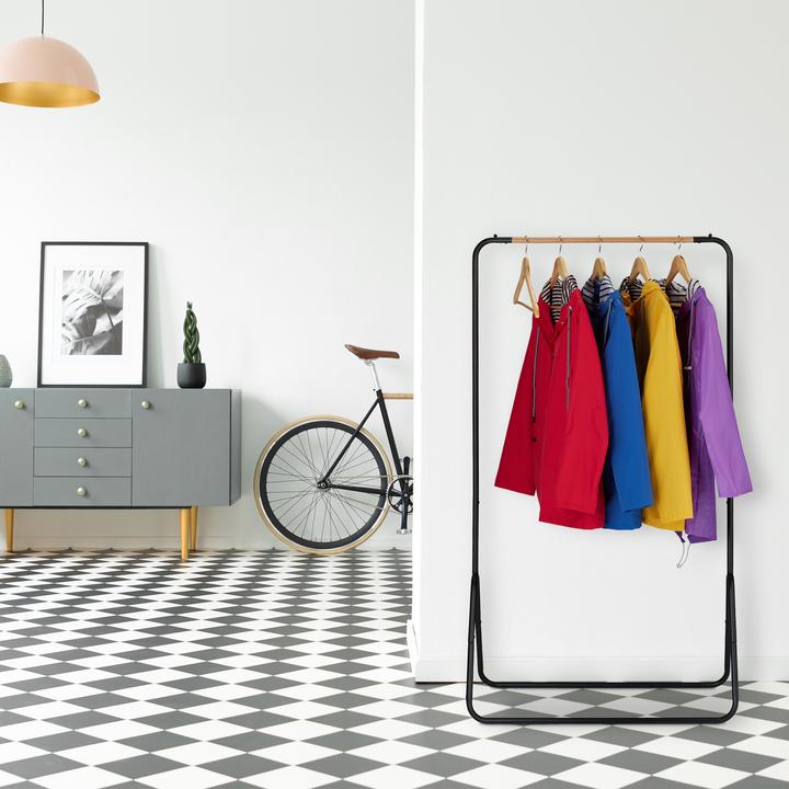 Actual product image Relaxdays Coat rack