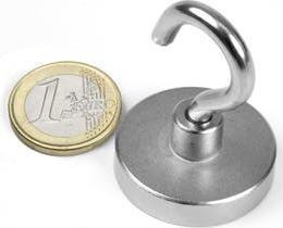 Actual product image Supermagnete Neodymium magnetic hook (2x)
