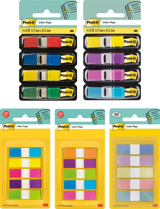 Image du produit Post-it Index Mini (12 x 43 mm)