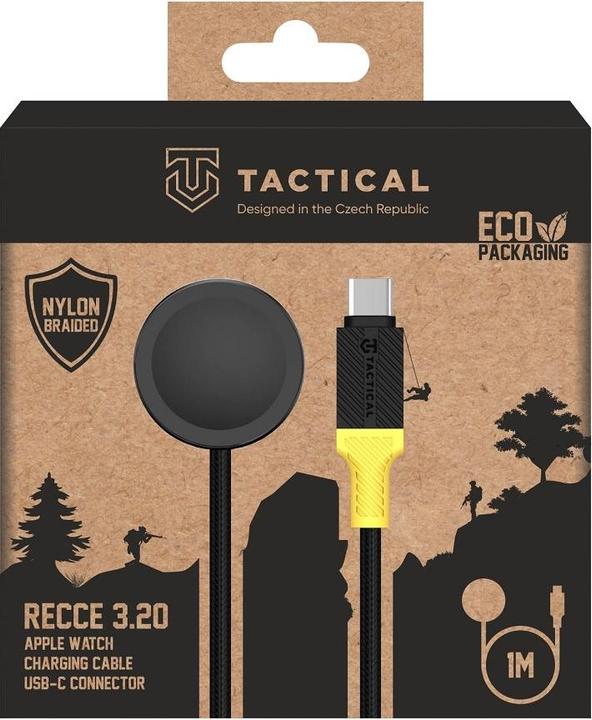 Actual product image Tactical Recce 3:20 cable for Apple Watch Black/Yellow