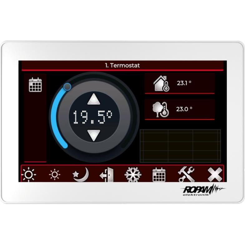 Triton ROPAM Touchpanel 7 Zoll TPR-7W, Accessori per armadio rack