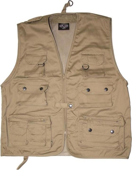 Image du produit Mil-tec gilet de chasse et de pêche, kaki (3XL)