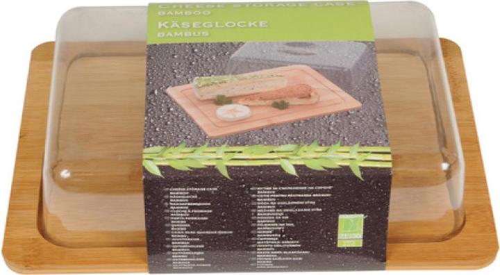 Produktbild Cheese storage case bamboo/PS