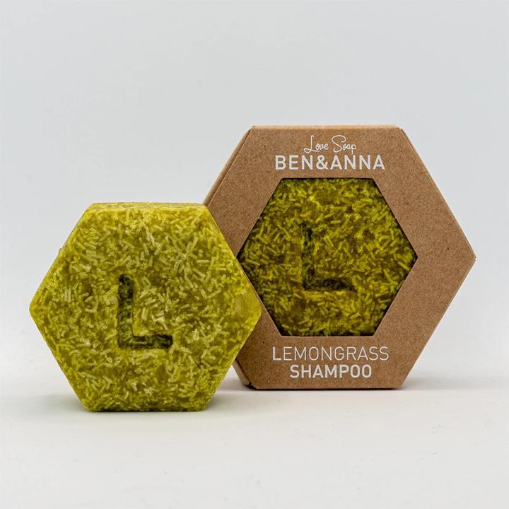 Actual product image Ben & Anna Love Bar Lemongrass (Solid shampoo, 60 g)