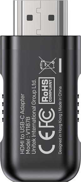 Produktbild Unitek HDMI zu (USB Typ-C, 2.08 cm)