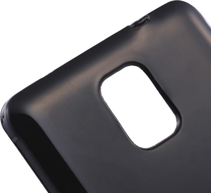 Produktbild König Design Schutzhülle TPU Case für Handy Samsung Galaxy Note 4 SM N910 Schwarz (Samsung Galaxy Note 4)