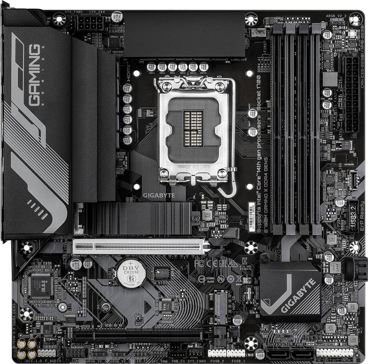 Image du produit Gigabyte B760M GAMING X DDR4 GEN5/LGA 1700/mATX (LGA 1700, Intel B760, mATX)