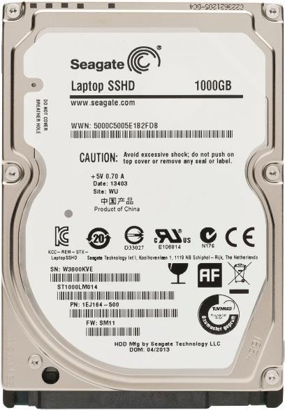 Produktbild Seagate Laptop SSHD (1 TB, 2.5")