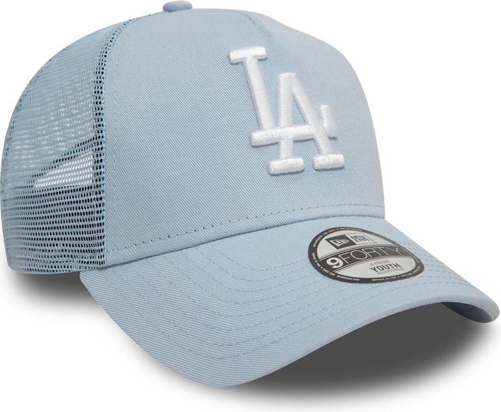 Actual product image New Era Kinder Trucker Cap - Los Angeles Dodgers sky - Child (53, 52 C, 54 C)
