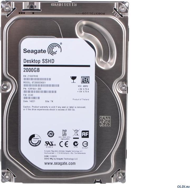 Seagate Desktop SSHD (2 TB, 3.5")