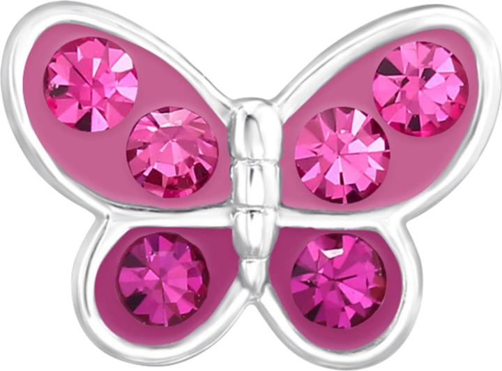Actual product image Maxte Premium Kinder- Schmetterling aus Sterling Silber mit Kristall (Sterling Silver)