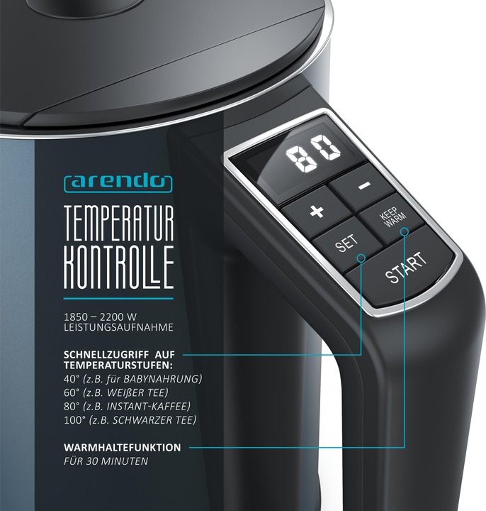 Immagine prodotto Arendo Bollitore (1.50 l)