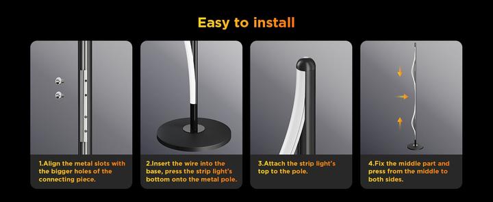Actual product image Floor Lamp With Matter (1000 lm)