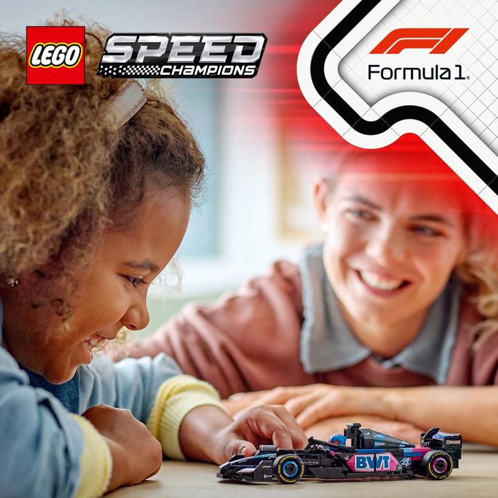 Image du produit LEGO BWT Alpine F1 Team A524 Voiture de course (77248, LEGO Speed Champions)