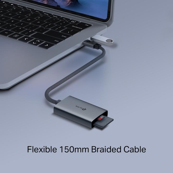 Produktbild TP-Link USB-C To Sd Microsd Adapter (USB-C, 3 Ports)