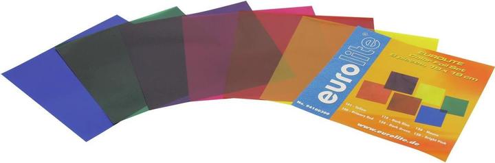 Produktbild Eurolite Farbfolienset 19x19cm PAR-56 sechs Farben (Farbfolie)