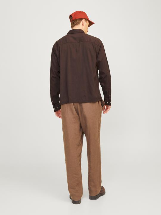 Actual product image Jack & Jones Jorjoshua Cropped Shirt Ls Smu Ln (XS)