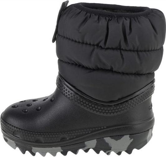 Actual product image Crocs Classic Neo Puff Boot Infant 207683-001 Czarne 27 (28)