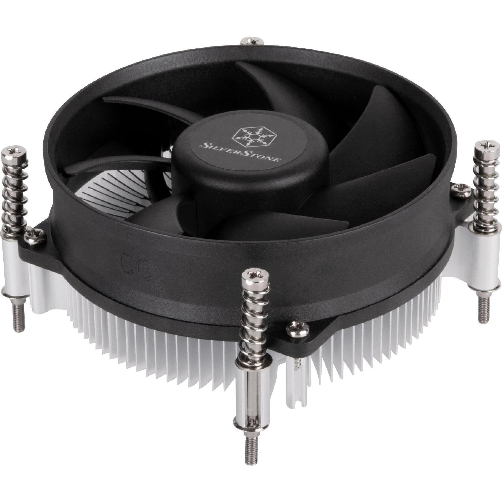 Silverstone SST-NT09-1700 - Nitrogon Low-Profile-CPU-Kühlkörper für Intel LGA 1700 (25 mm), CPU Kühler, Schwarz