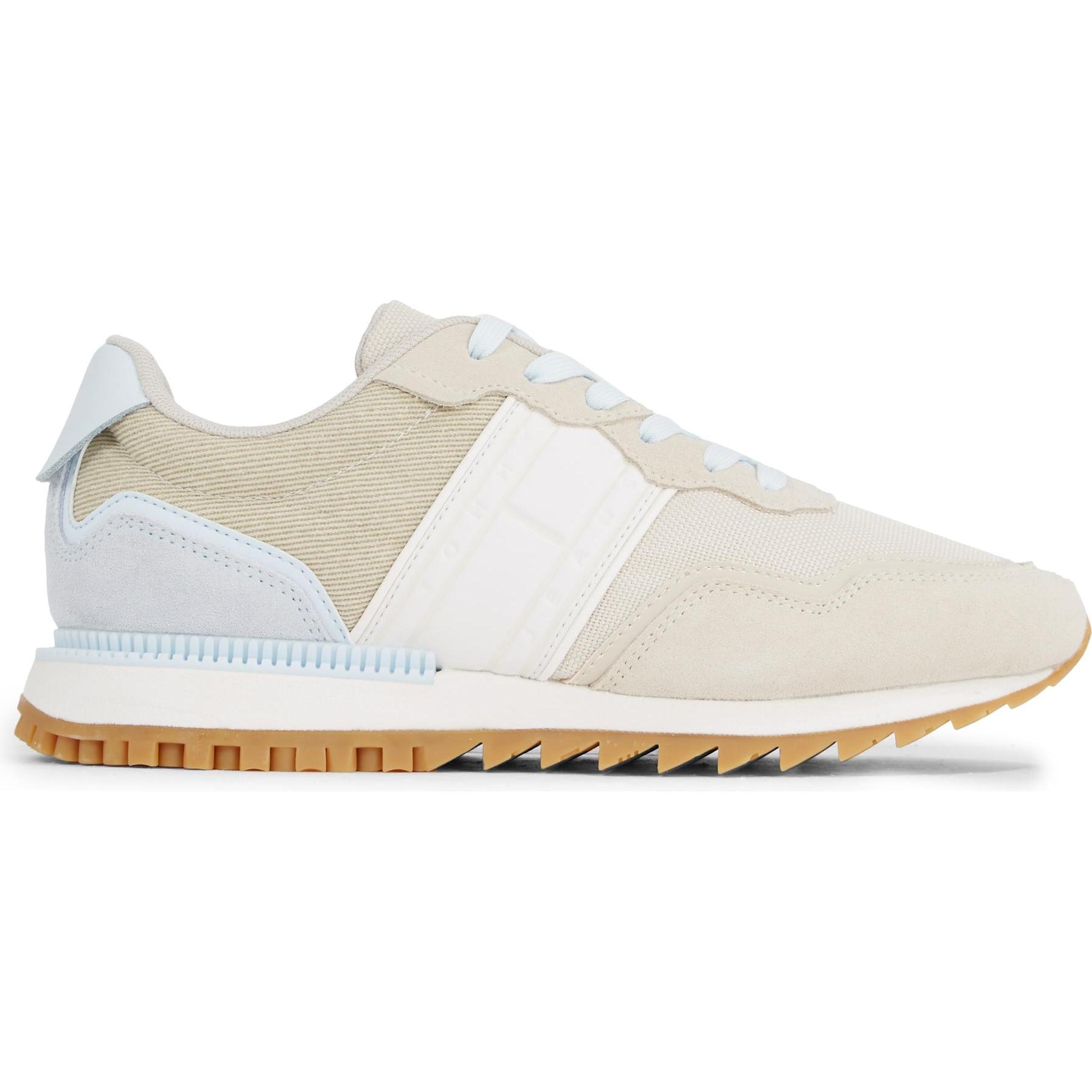 Tommy Hilfiger, Donne, Sneaker, Scarpe da donna Tjw Retro Runner, Beige, (39)