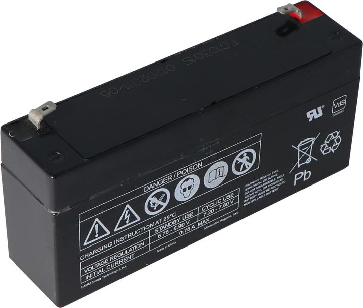 Actual product image Fiamm FG10301 Blei Akku, 3,0Ah (6 V, 3 Ah)