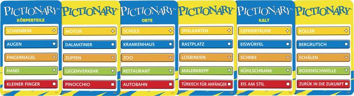 Productafbeelding Mattel Games Pictionary (Duits)
